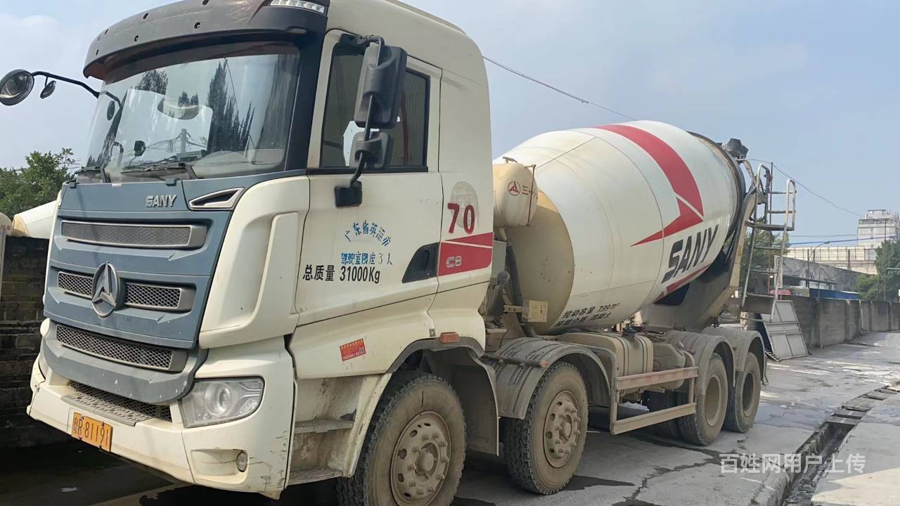 急卖19年三一大10方搅拌车 轻量化 精品车况