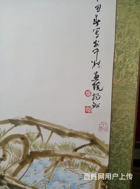 4屏花鸟立轴【包手绘】135X30Cm - 图片 3