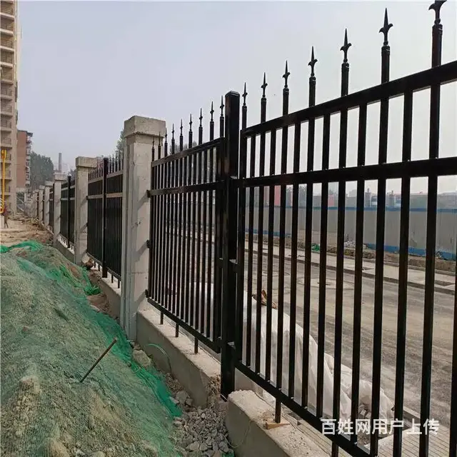 广东动物园公园外围护栏防攀爬围栏铁艺栅栏定制批发 - 图片 2