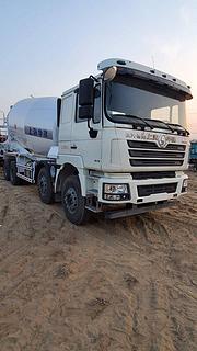 大20方375马力前四后八​二手德龙搅拌车  国五