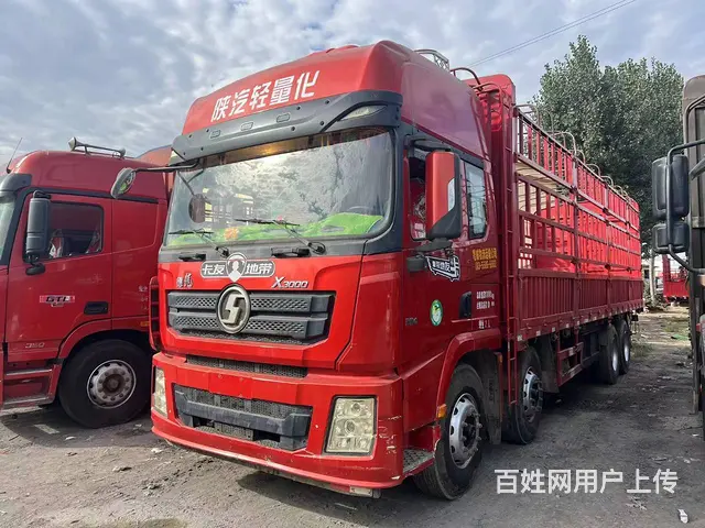 出售二手陕汽德龙x3000前四后八高栏350国5 - 图片 1