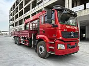 二手20年八轮14吨5节臂随车吊带保险个人低价处理