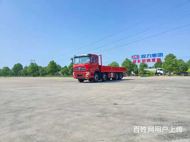 前四后八平板载货车 9.6米平板厂家直销 - 图片 3