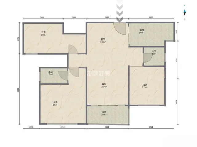 粤港澳大湾区朝南看园林景观格局方正横琴房华发 - 图片 12