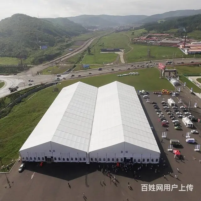 户外展会大棚 篷房出口异形篷房搭建 装配式篷房建筑 - 图片 6