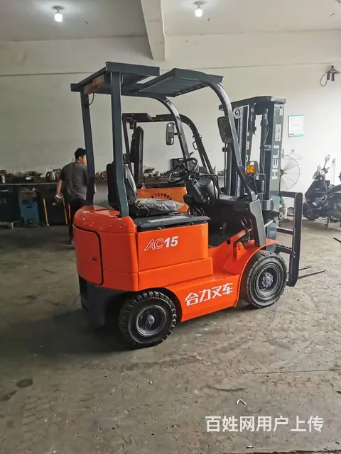 原版4米电动叉车 仓储小型二手叉车低价处理 - 图片 1