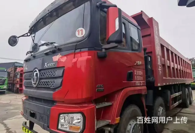 出售精品德龙x3000加强型8.2米前四后八自卸车 - 图片 1