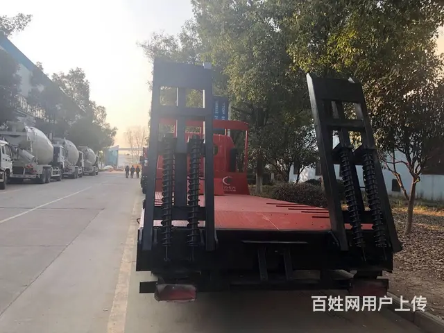 东风多利卡4米4轴距黄牌平板车拉120挖机现车充足 - 图片 12