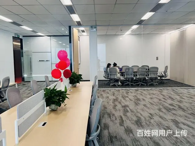 14科韵路地铁站旁500方精装写字楼出租办公天河区 - 图片 9