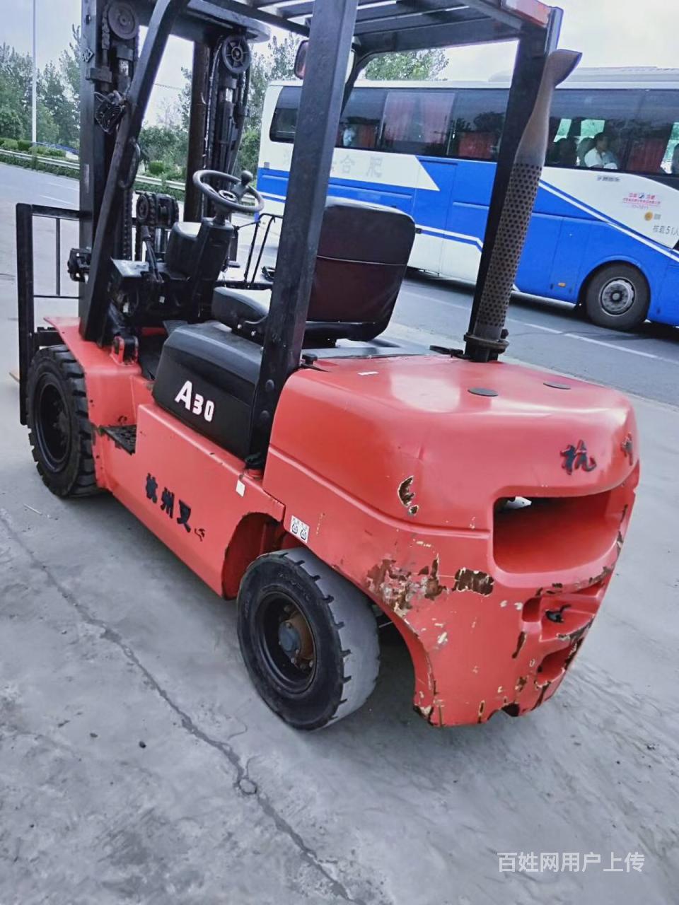 杭州3吨柴油叉车 原版原样二手叉车个人转