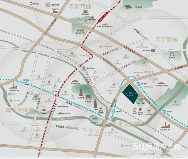 D铁口天宁红梅主芯保利天珺洋墅双公园火车站精装均26000起 - 图片 9