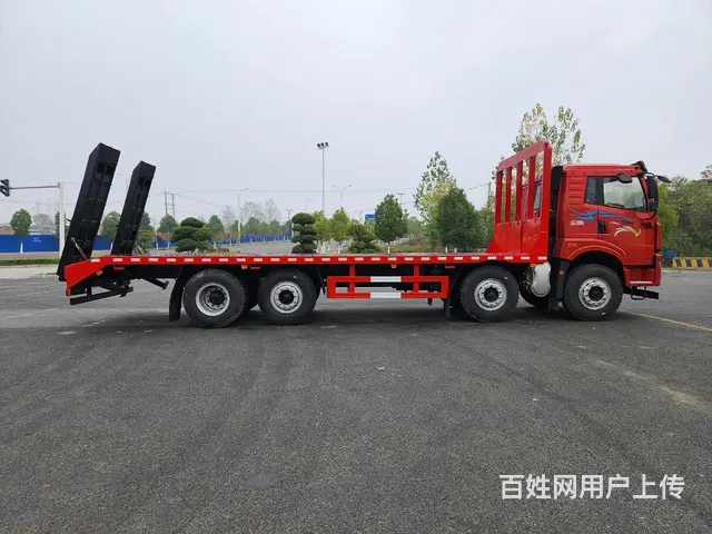 台州解放悍V前四后六挖机拖车自重11吨 - 图片 2