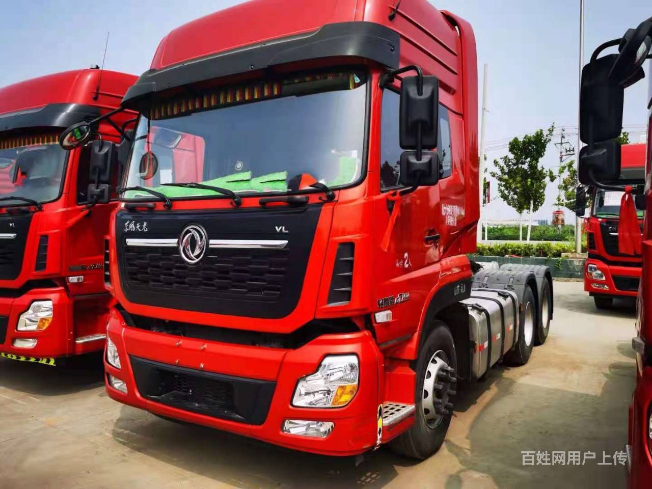 450马力二手天龙牵引车 雷诺发动机 国五 双驱