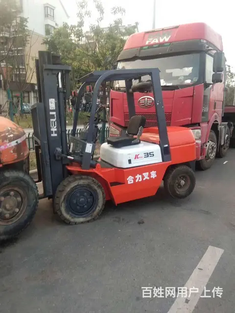 处理二手3吨合力叉车 九成新二手叉车带手续 - 图片 1
