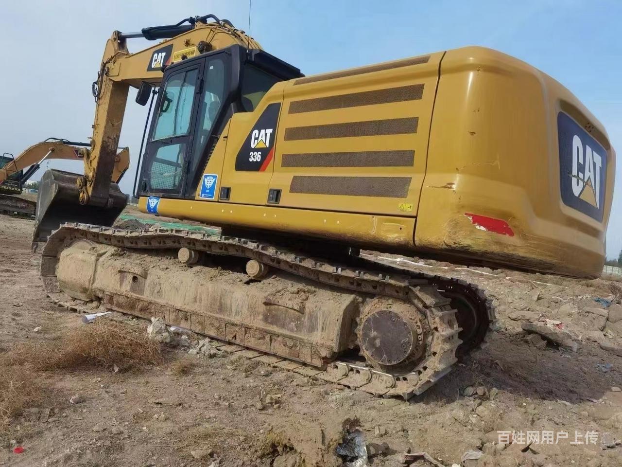 赣州19年高屁股卡特336一手土方挖掘机