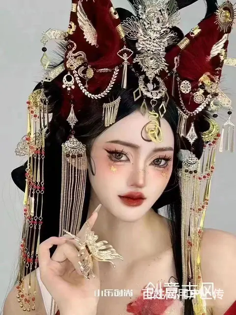 学化妆美甲纹绣来大同小乐 - 图片