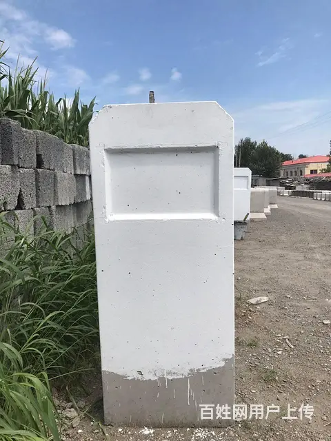 PVC标志桩电缆桩塑钢地埋桩警示牌百米桩 - 图片 3