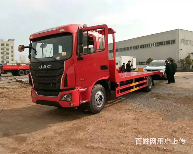 江淮平板车单桥135/150/160挖机拖车多少钱 - 图片 1
