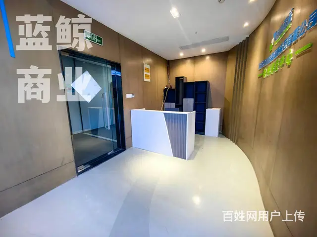 高铁东站旁210平落地窗带办公家具出租 - 图片 7