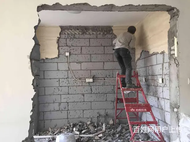 吴中区石湖拆除砸墙 打孔切割开槽 墙面破碎清远垃圾 - 图片 4