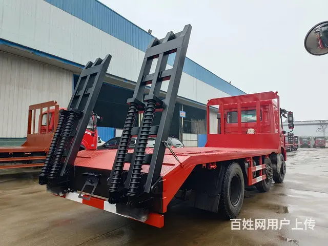 三环昊龙新款小三轴平板运输车 平板拖车 哪里买便宜 - 图片 6