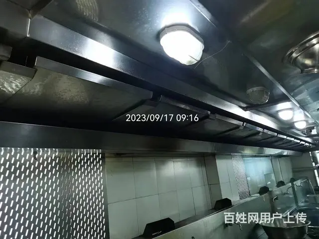 昆山巴城广场商用厨房大型油烟机清洗 资质齐全 - 图片 6