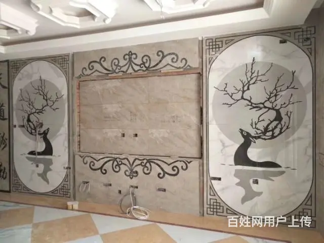 刮大白师傅刮墙刮腻子刷乳胶漆贴石膏条贴瓷砖吊顶 - 图片 3