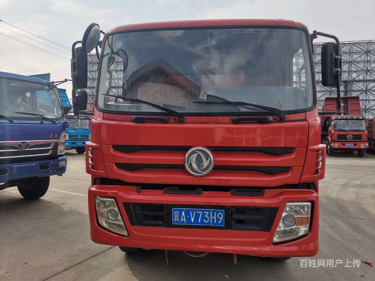 个人转让: 17年东风天锦蓝牌自卸车 价格便宜