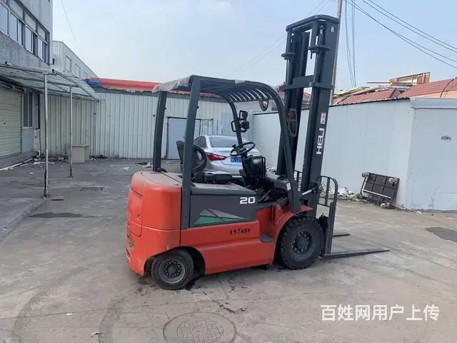 2吨合力九成新电动叉车 个人仓库二手叉车没用便宜出 - 图片 1