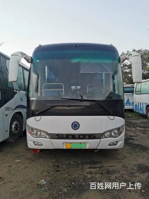 50座气囊中门带电池加热上海申龙旅游车 - 图片 2