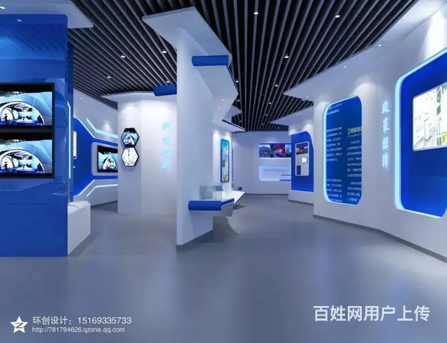 淄博展厅设计科技风设计 - 图片 7