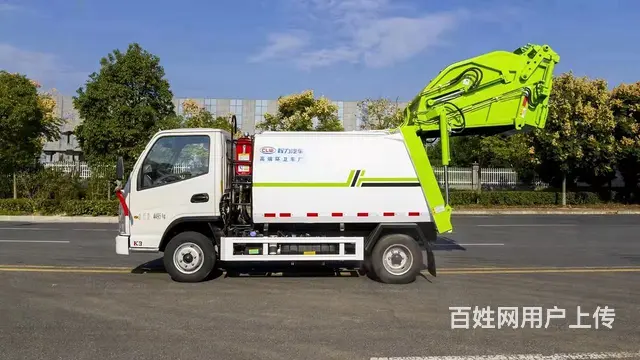 凯马垃圾车4-6方 保洁清扫清洁车物业小区压缩车 效率高价格 - 图片 1