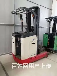 仓储堆高4米5米电动前移式叉车，仓储站驾式电瓶叉车 - 图片 7