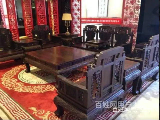 临沂市上门回收红木家具电话一附近回收红木家具哪家好 - 图片 1