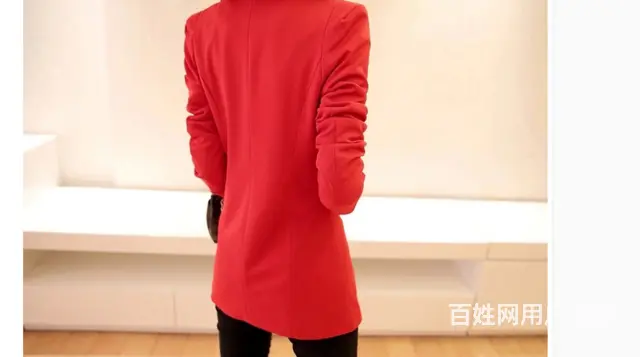 小西装女外套长袖潮2018春装春秋装新款韩版修身 - 图片 5
