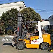 供应优质二手3吨合力纸卷夹抱叉车 圆桶纸夹促销中