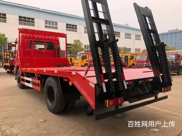 东风华神2020新款拖车可拉150挖机平板车可分期 - 图片 5