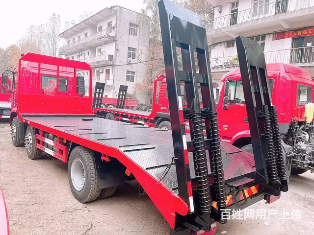 江淮小三轴拉150挖机的平板拖车 厂家直销支持分期 - 图片 4