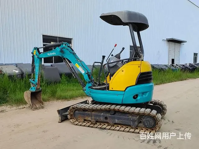 久保田三一小挖机1米宽大马力二手小型挖掘机农用建筑 - 图片 4