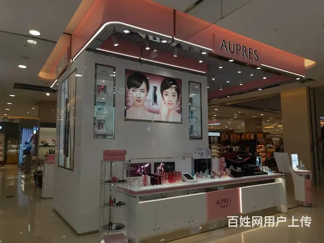 化妆品店柜台设计，化妆品展台，展柜，烤漆货架，货柜 - 图片 6