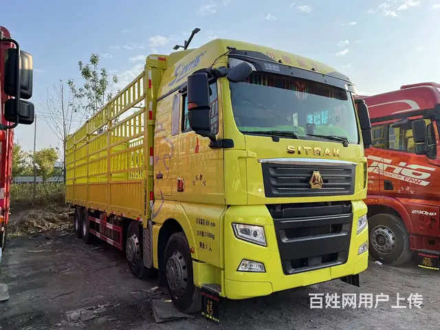 出售重汽汕德卡后八高栏510匹自动挡带液缓国6高配 - 图片 3