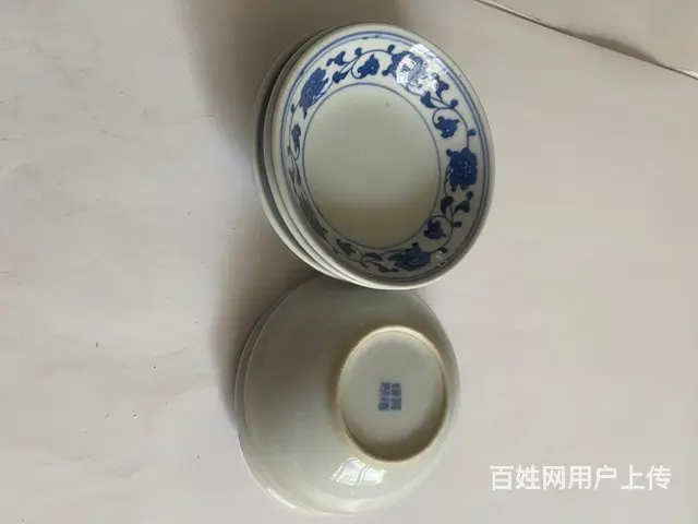 七、八十年代景德镇生产的全套青花瓷餐具 - 图片 9