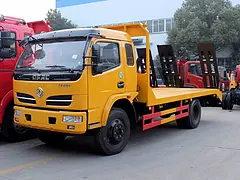 东风福瑞卡拖15吨挖机拖板车 平板车拖车厂家直销价