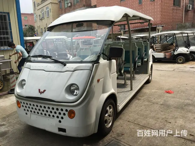 出售二手五菱燃油观光车 转让汽油观光车 内燃旅游游 - 图片 5