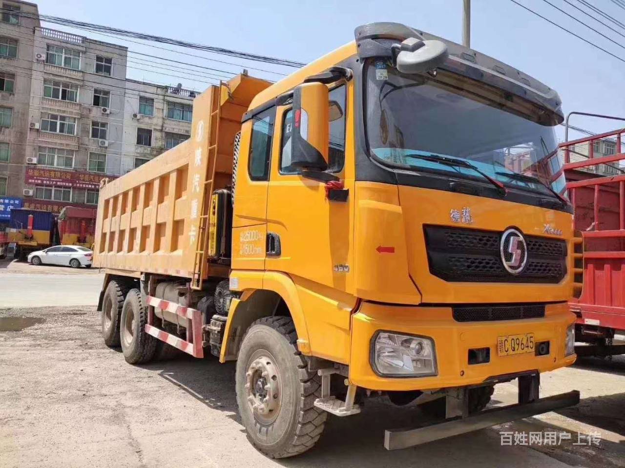 19年8月准新车德龙后八轮 自卸车430马力 首付十万 - 洛阳嵩县货车