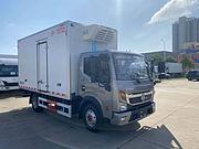 国六蓝牌4米2东风冷藏车冷冻车冷链运输车厂家价格