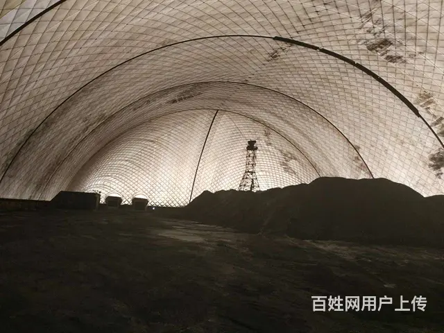 气膜煤棚 港口堆场环保封闭 大型充气膜储煤场 - 图片 2