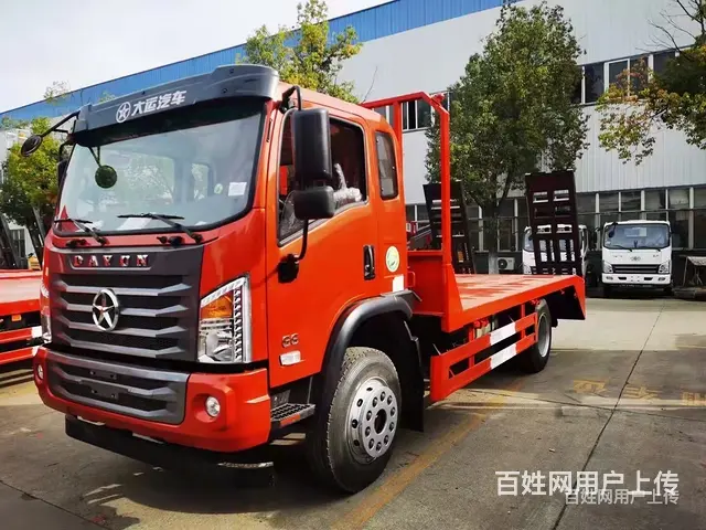 东风拉150挖机平板车 平板拖车 放心购买 - 图片 5