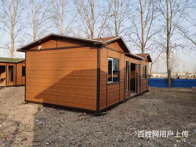 枣庄轻钢别墅，木屋岗亭各种尺寸定制 - 图片 4