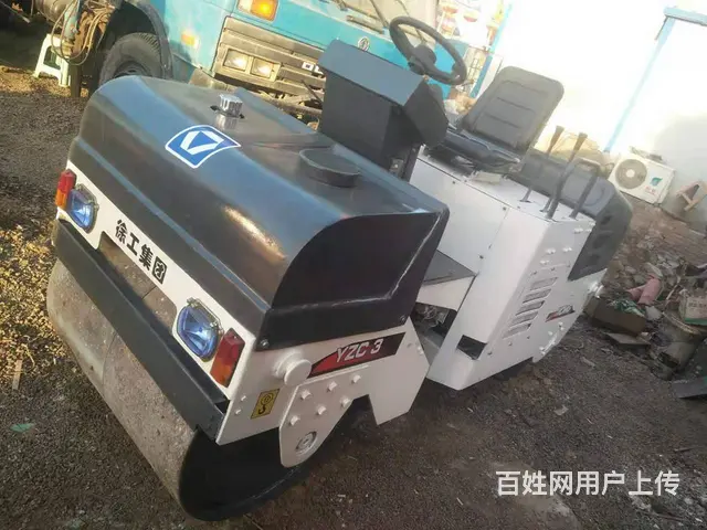 小双钢轮压路机_农村道路_二手小型振动压路机 - 图片 9